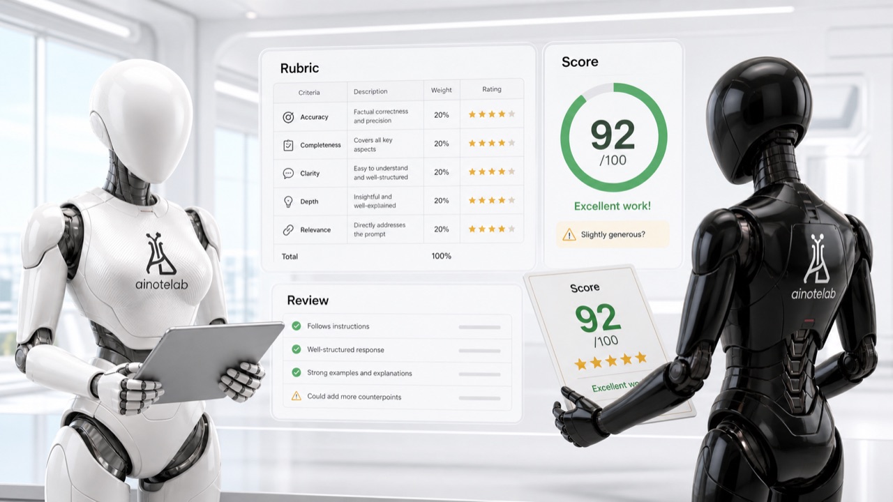 What Happens When You Let an AI Write Its Own Grading Rubric